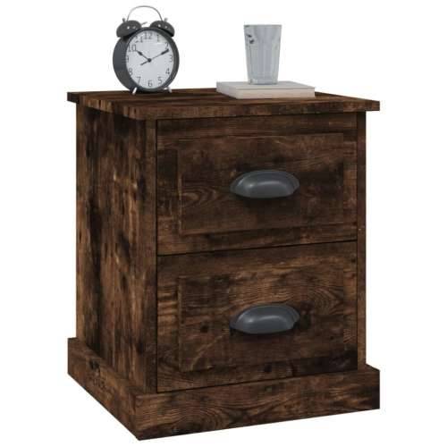Noćni ormarići 2 kom boja hrasta 39x39x47,5cm konstruirano drvo - Dimljeni hrast 2 Cijena