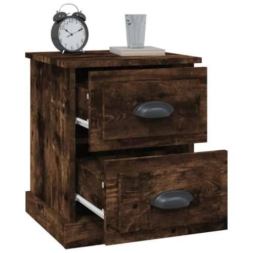 Noćni ormarići 2 kom boja hrasta 39x39x47,5cm konstruirano drvo - Dimljeni hrast 2 Cijena