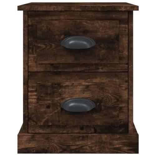 Noćni ormarići 2 kom boja hrasta 39x39x47,5cm konstruirano drvo - Dimljeni hrast 2 Cijena