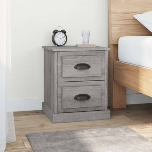 Noćni ormarići 2 kom sivog sonome 39x39x47,5 konstruirano drvo - Sivi hrast sonoma 2 Cijena