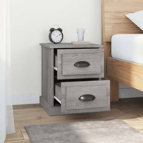 Noćni ormarići 2 kom sivog sonome 39x39x47,5 konstruirano drvo - Sivi hrast sonoma 2 Cijena