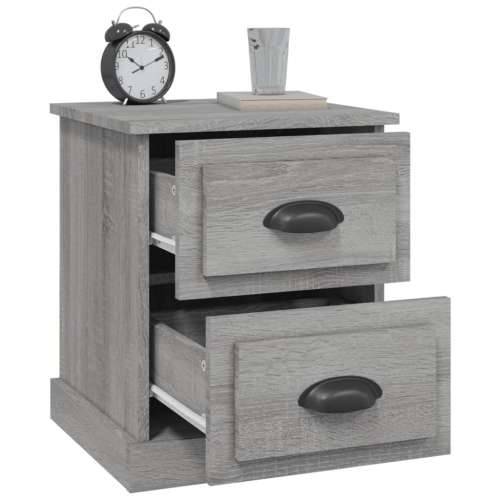 Noćni ormarići 2 kom sivog sonome 39x39x47,5 konstruirano drvo - Sivi hrast sonoma 2 Cijena