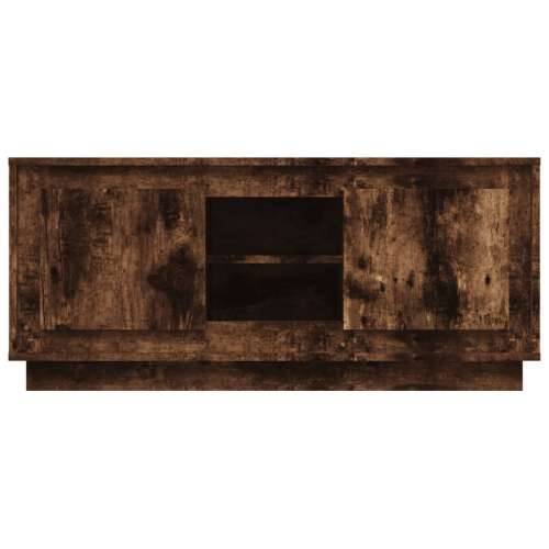 TV ormarić boja dimljenog hrasta 102x35x45 cm konstruirano drvo - Dimljeni hrast 1 Cijena