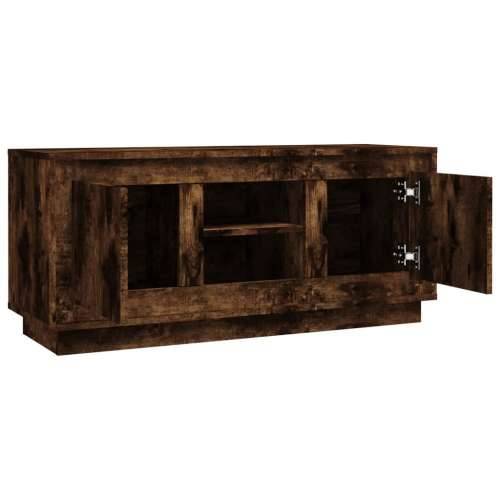 TV ormarić boja dimljenog hrasta 102x35x45 cm konstruirano drvo - Dimljeni hrast 1 Cijena