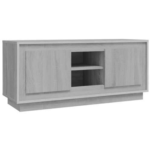 TV ormarić boja hrasta sonome 102x35x45 cm konstruirano drvo - Sivi hrast sonoma 1 Cijena