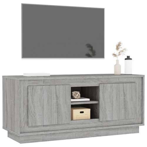 TV ormarić boja hrasta sonome 102x35x45 cm konstruirano drvo - Sivi hrast sonoma 1 Cijena