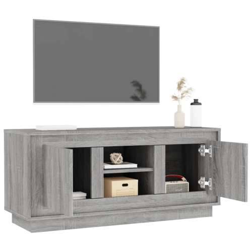 TV ormarić boja hrasta sonome 102x35x45 cm konstruirano drvo - Sivi hrast sonoma 1 Cijena