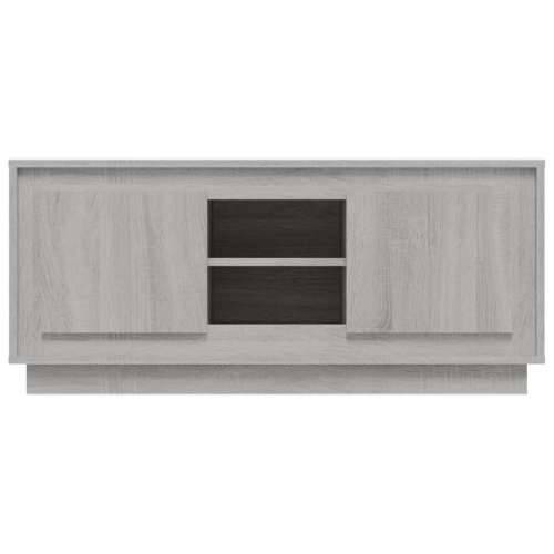 TV ormarić boja hrasta sonome 102x35x45 cm konstruirano drvo - Sivi hrast sonoma 1 Cijena