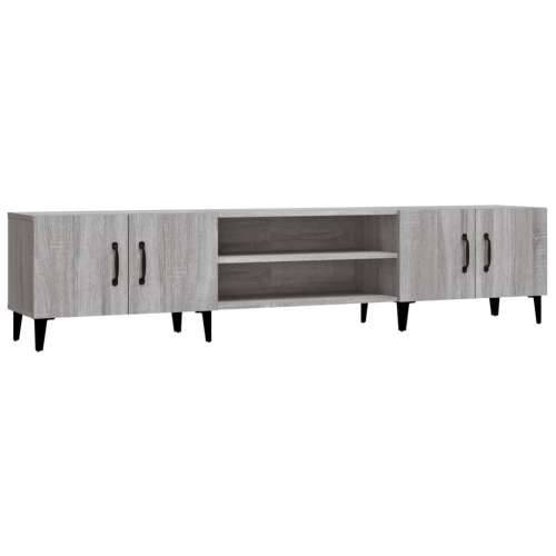 TV ormarić boja hrasta sonome 180x31,5x40 cm konstruirano drvo - Sivi hrast sonoma 1 Cijena