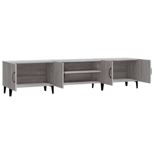 TV ormarić boja hrasta sonome 180x31,5x40 cm konstruirano drvo - Sivi hrast sonoma 1 Cijena