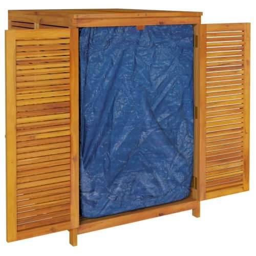 Vrtna kutija za pohranu 280x87x104 cm od masivnog drva bagrema - 280 x 87 x 104 cm Cijena