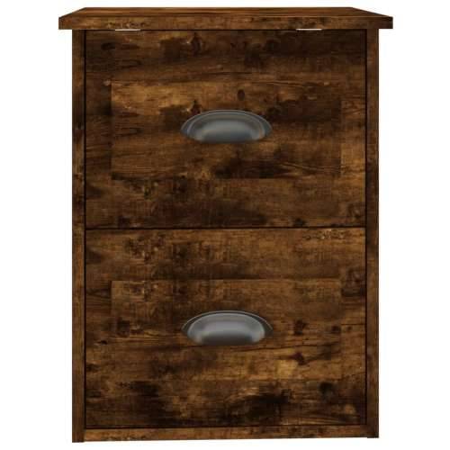 Zidni noćni ormarići 2 kom boja dimljenog hrasta 41,5x36x53 cm - Dimljeni hrast 2 Cijena
