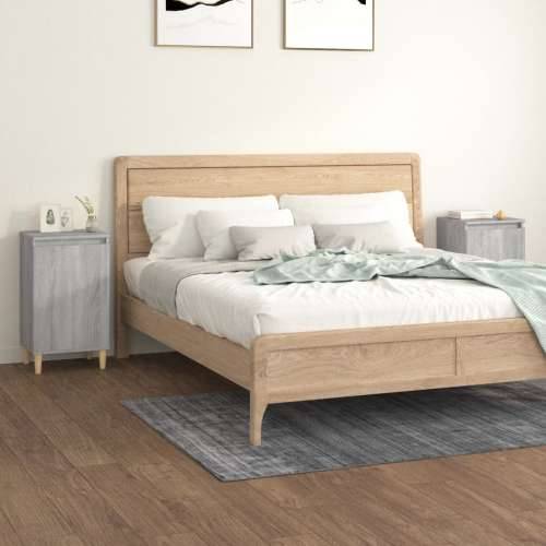 Noćni ormarići 2 kom boja hrasta 40x35x70 cm konstruirano drvo - Sivi hrast sonoma 2 Cijena