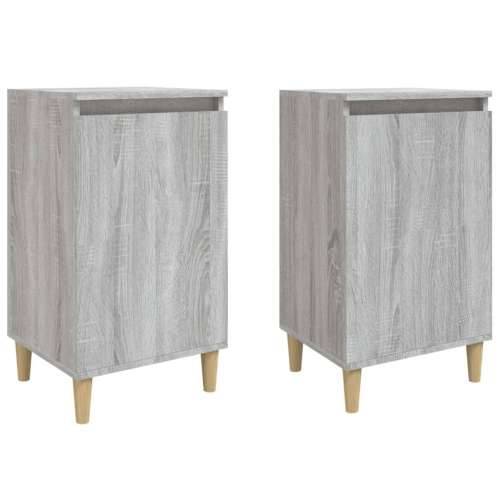 Noćni ormarići 2 kom boja hrasta 40x35x70 cm konstruirano drvo - Sivi hrast sonoma 2 Cijena