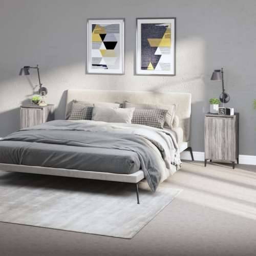Noćni ormarići 2 kom boja hrasta 40x35x70 cm konstruirano drvo - Sivi hrast sonoma 2 Cijena