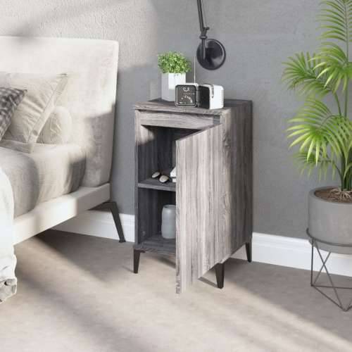 Noćni ormarići 2 kom boja hrasta 40x35x70 cm konstruirano drvo - Sivi hrast sonoma 2 Cijena