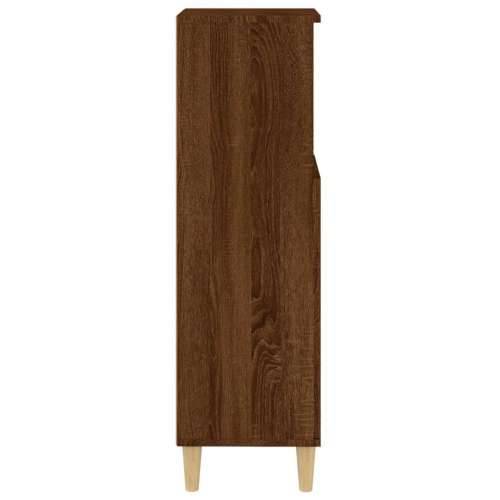 Kupaonski ormarić boja hrasta 30x30x100 cm konstruirano drvo - Smeđi hrast 1 Cijena