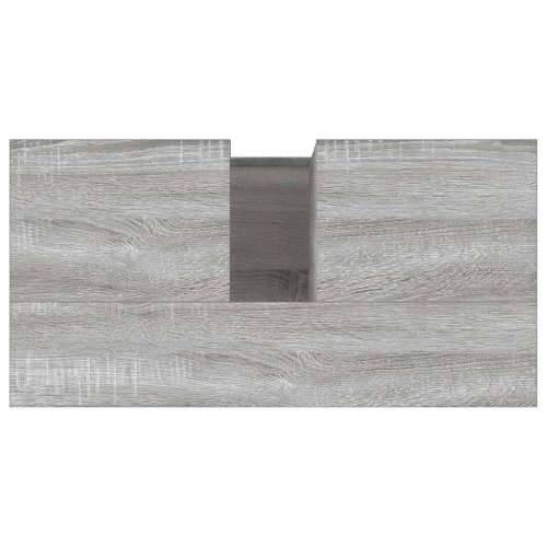 Kupaonski ormarić boja hrasta 65 x 33 x 60 cm konstruirano drvo - Sivi hrast sonoma 1 Cijena