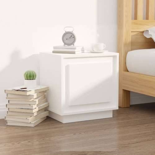 Noćni ormarići 2 kom bijeli 44 x 35 x 45 cm konstruirano drvo - Bijela 2 Cijena