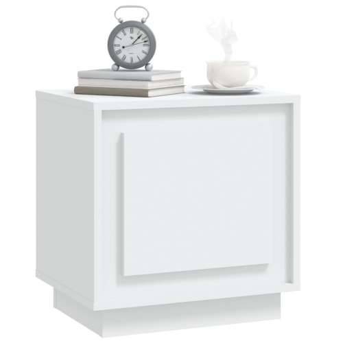 Noćni ormarići 2 kom bijeli 44 x 35 x 45 cm konstruirano drvo - Bijela 2 Cijena