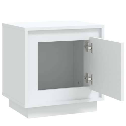 Noćni ormarići 2 kom bijeli 44 x 35 x 45 cm konstruirano drvo - Bijela 2 Cijena