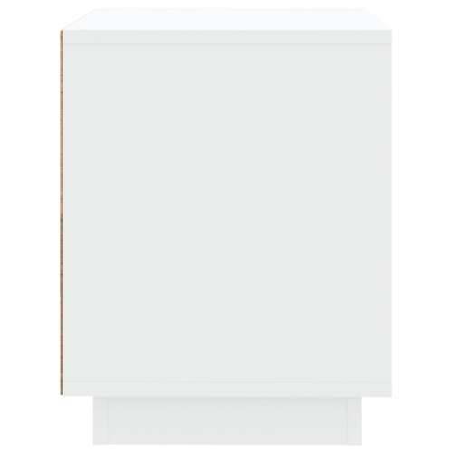 Noćni ormarići 2 kom bijeli 44 x 35 x 45 cm konstruirano drvo - Bijela 2 Cijena