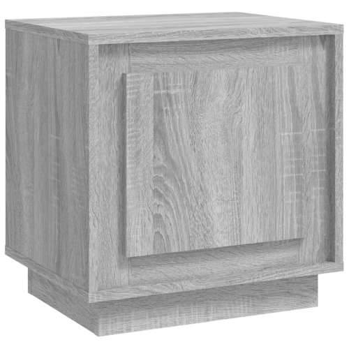 Noćni ormarić boja hrasta sonome 44x35x45 cm konstruirano drvo - Sivi hrast sonoma 1 Cijena