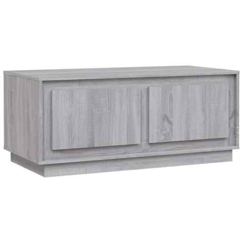 Stolić za kavu siva boja hrasta 102x50x44 cm konstruirano drvo - Sivi hrast sonoma 1 Cijena