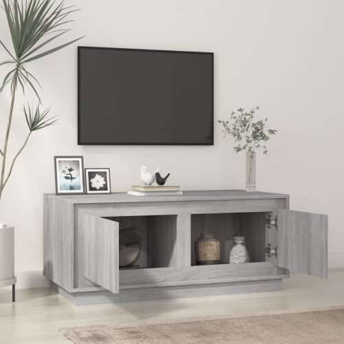 Stolić za kavu siva boja hrasta 102x50x44 cm konstruirano drvo - Sivi hrast sonoma 1 Cijena