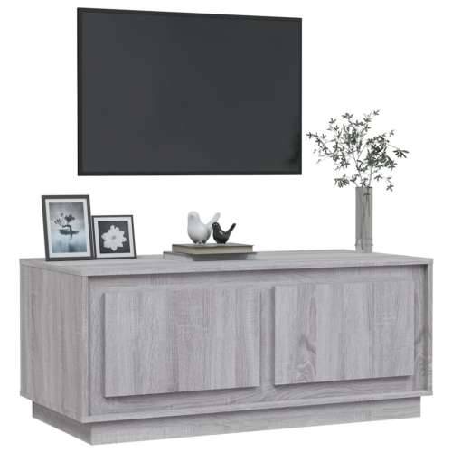 Stolić za kavu siva boja hrasta 102x50x44 cm konstruirano drvo - Sivi hrast sonoma 1 Cijena