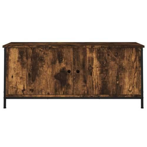 TV ormarić s vratima boja hrasta 102x35x45 cm konstruirano drvo - Dimljeni hrast 1 102 cm Cijena