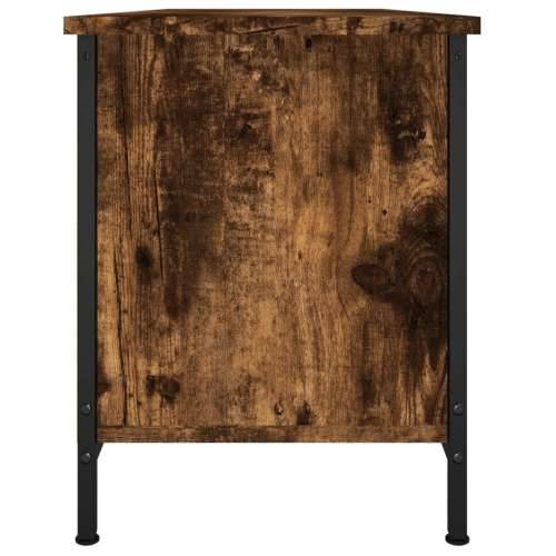 TV ormarić s vratima boja hrasta 102x35x45 cm konstruirano drvo - Dimljeni hrast 1 102 cm Cijena