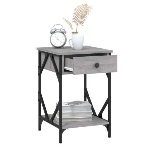Noćni ormarići 2 kom boja hrasta 40x42x60 cm konstruirano drvo - Sivi hrast sonoma 2 Cijena