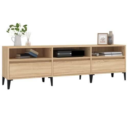 TV ormarić boja hrasta sonome 150x30x44,5 cm konstruirano drvo - sonoma hrast 1 150 cm 30 cm Cijena