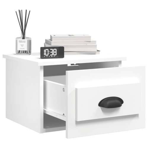Zidni noćni ormarići 2 kom bijeli 41,5 x 36 x 28 cm - Bijela 2 Cijena