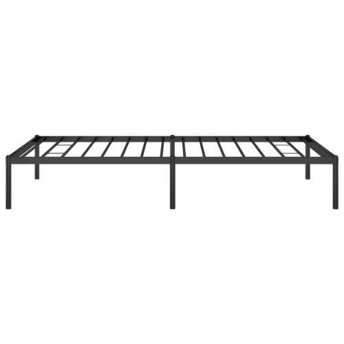Metalni okvir za krevet crni 100 x 190 cm Cijena