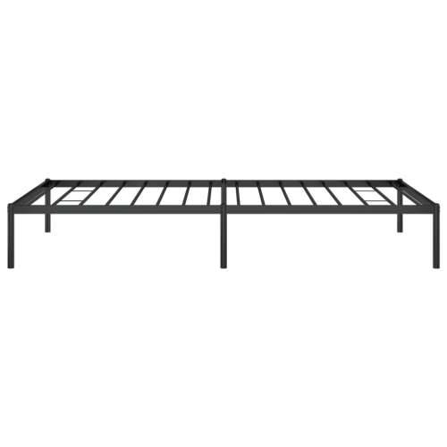 Metalni okvir za krevet crni 100x200 cm Cijena