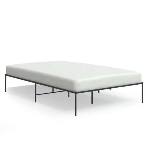 Metalni okvir za krevet crni 120x200 cm - Crna 120 x 200 cm bez uzglavlja Cijena