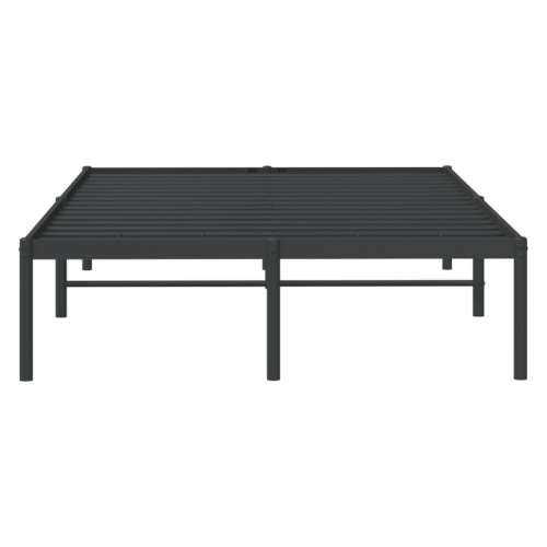 Metalni okvir za krevet crni 120x200 cm - Crna 120 x 200 cm bez uzglavlja Cijena