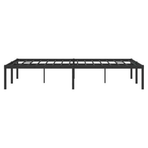Metalni okvir za krevet crni 120x200 cm - Crna 120 x 200 cm bez uzglavlja Cijena