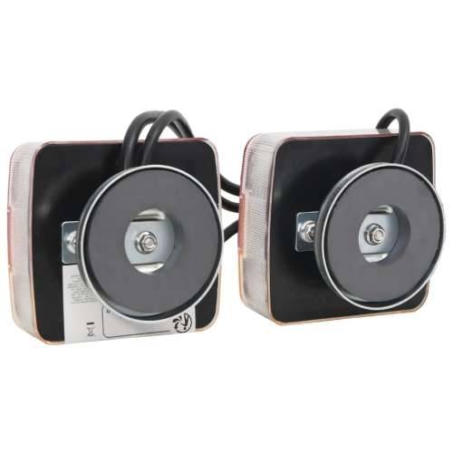 Svjetla za prikolicu 2 kom crvena 10,5 x 7,5 x 10 cm 12 V LED - 10.5 x 7.5 x 10 cm 2 LED žarulja Cijena