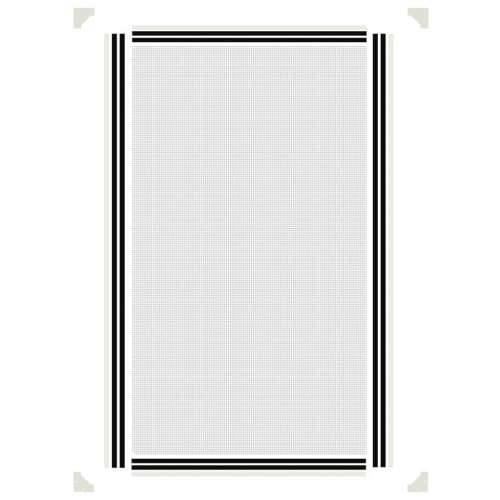 Magnetski prozorski zaslon protiv insekata bijeli 80 x 140 cm - Bijela 80 x 140 cm Cijena