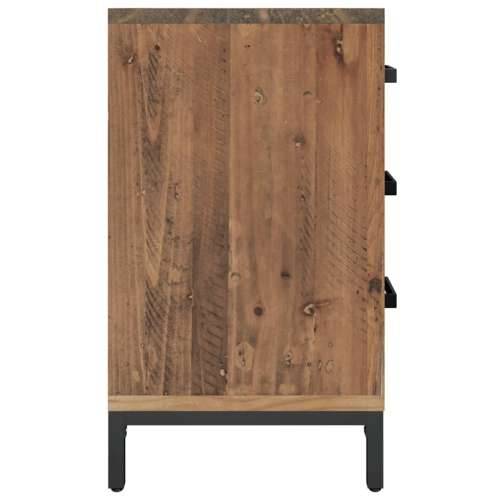 Noćni ormarići 2 kom 40 x 30 x 55 cm od masivne borovine - Smeđa 40 x 30 x 55 cm 2 Cijena