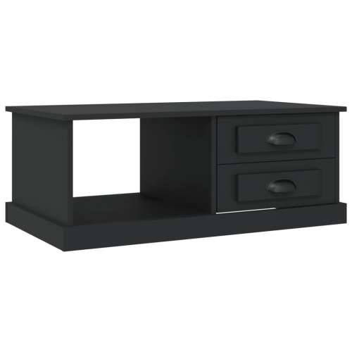 Stolić za kavu crni 90x50x35 cm od konstruiranog drva - Crna 1 Cijena