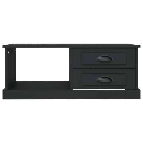 Stolić za kavu crni 90x50x35 cm od konstruiranog drva - Crna 1 Cijena