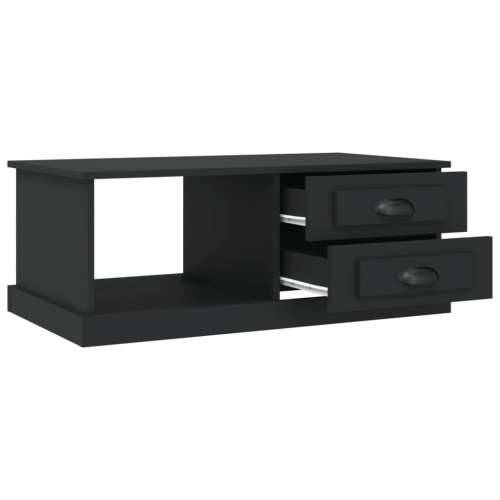 Stolić za kavu crni 90x50x35 cm od konstruiranog drva - Crna 1 Cijena
