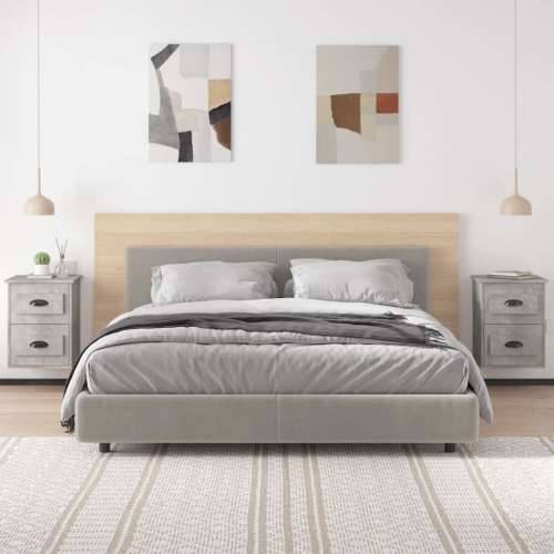 Zidni noćni ormarići 2 kom siva boja betona 41,5x36x53 cm - Beton siva 2 Cijena