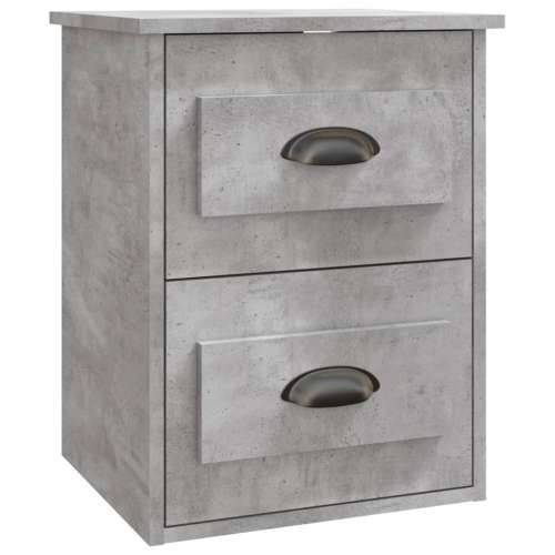 Zidni noćni ormarići 2 kom siva boja betona 41,5x36x53 cm - Beton siva 2 Cijena