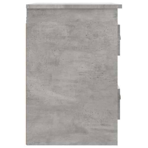 Zidni noćni ormarići 2 kom siva boja betona 41,5x36x53 cm - Beton siva 2 Cijena