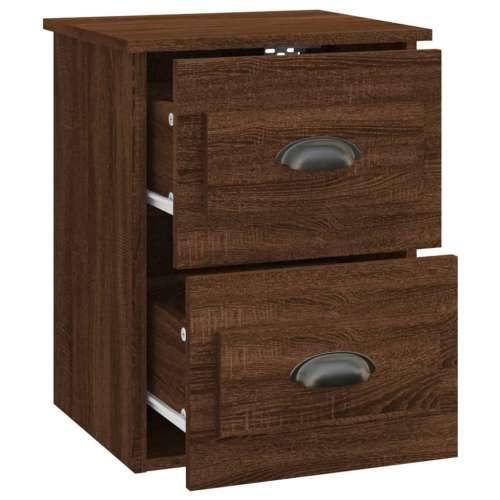 Zidni noćni ormarići 2 kom smeđa boja hrasta 41,5x36x53 cm - Smeđi hrast 2 Cijena
